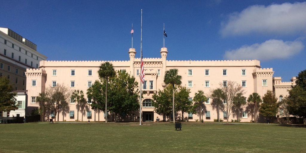 The Citadel Old Campus is Marion Square Sons of Confederate Veterans