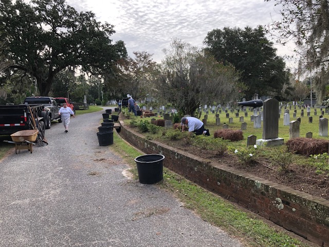 Cemetery Cleanup Soldiers Ground Magnolia Cemetery October 2020 19