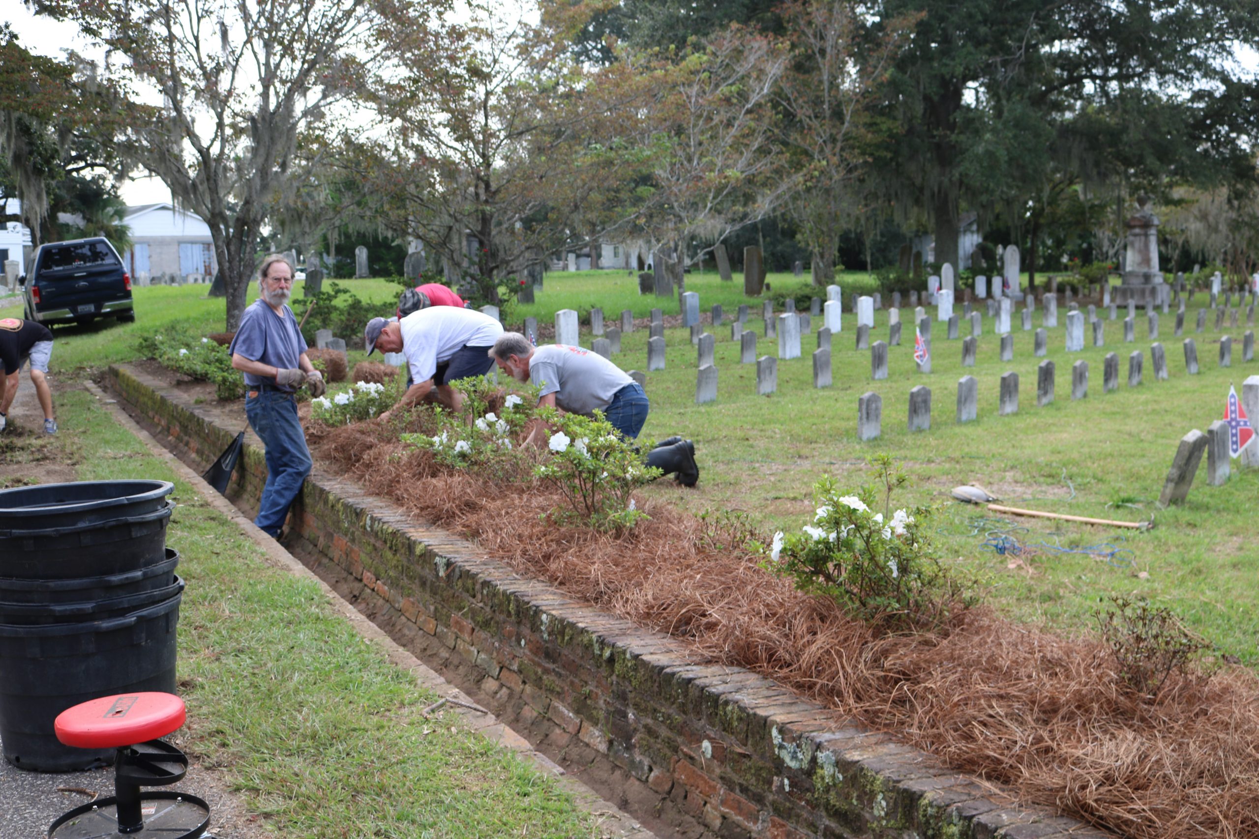 Cemetery Cleanup Soldiers Ground Magnolia Cemetery October 2020 4