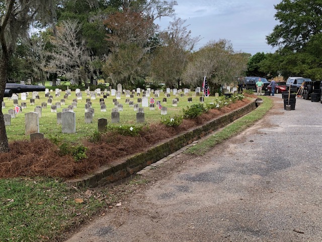 Cemetery Cleanup Soldiers Ground Magnolia Cemetery October 2020 41