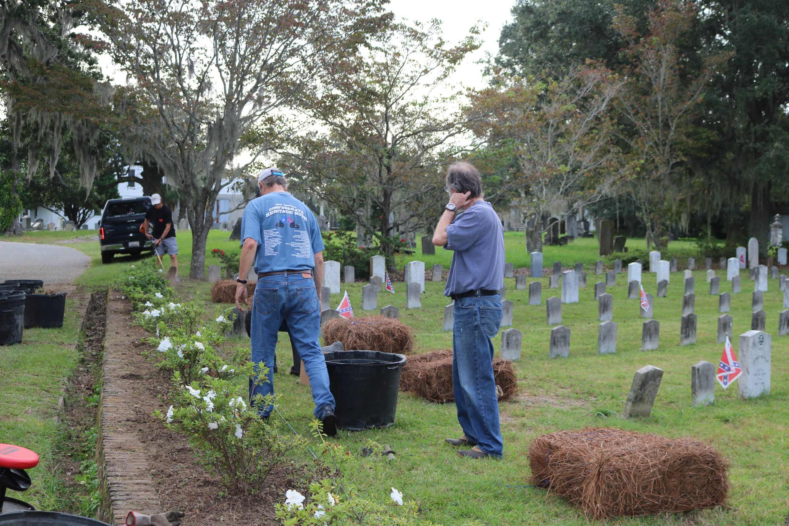 Cemetery Cleanup Soldiers Ground Magnolia Cemetery October 2020 7