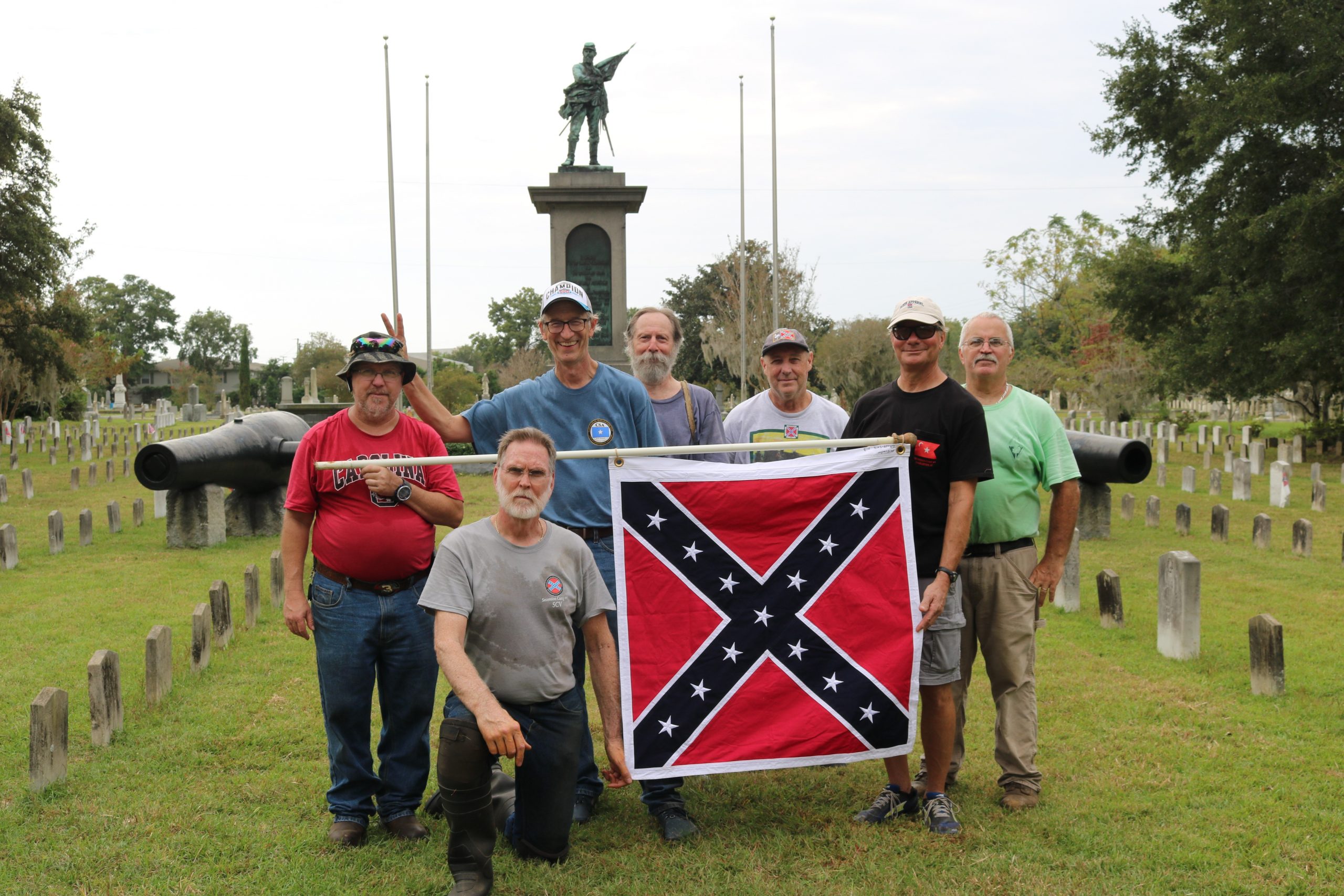 Cemetery Cleanup Soldiers Ground Magnolia Cemetery October 2020 9