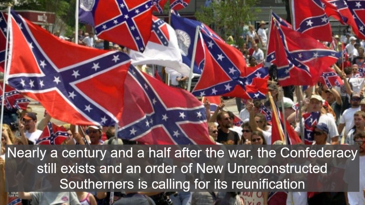 Fighting for the Confederate Flag