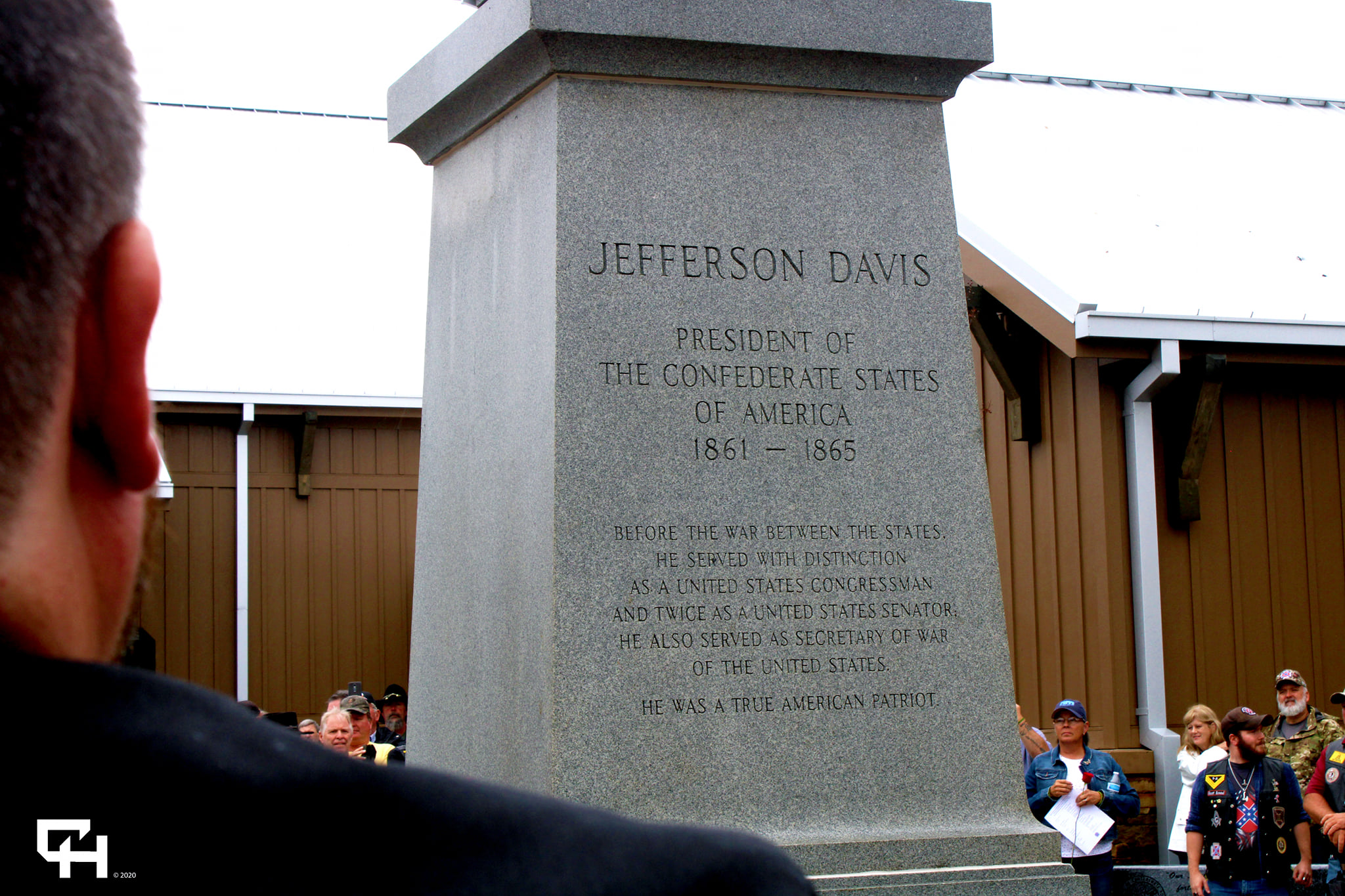 Jefferson Davis Statue NO ONE CAN EVER REMOVE