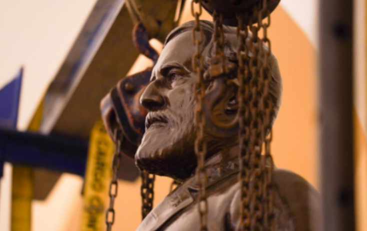 Robert E. Lee statue removed from US Capitol Robert E. Lee statue removed from US Capitol