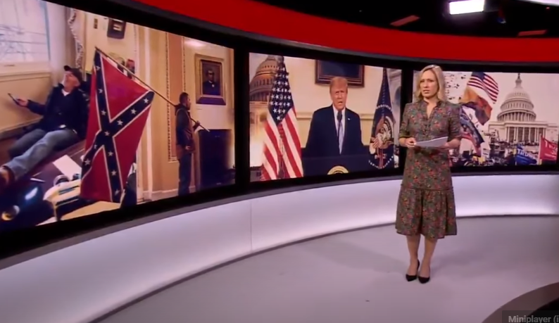 Media Exploiting the ONLY Man with the Confederate Flag inside the US Capitol during the Breach on purpose Media Exploiting the ONLY Man with the Confederate Flag inside the US Capitol during the Breach on purpose