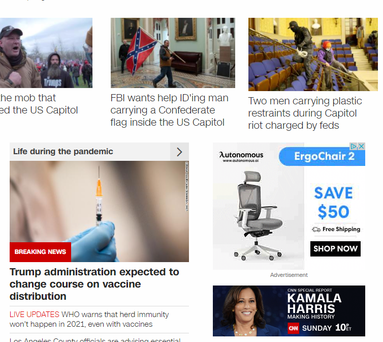 News and Media still reporting about the one man with the Confederate Flag on their Front pages News and Media still reporting about the one man with the Confederate Flag on their Front pages