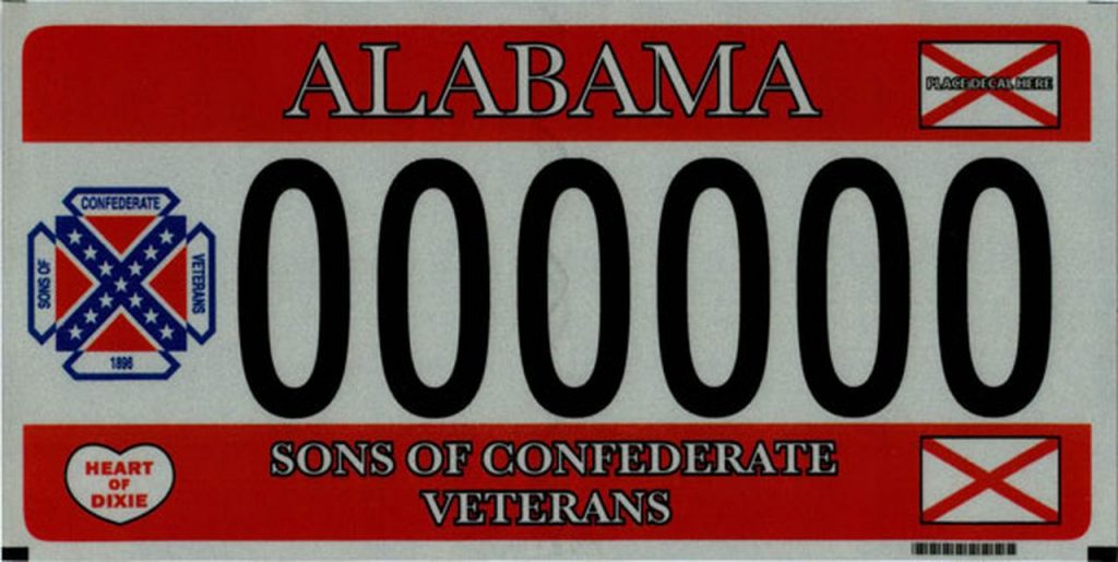 Alabama Wont ban Confederate Flag plates