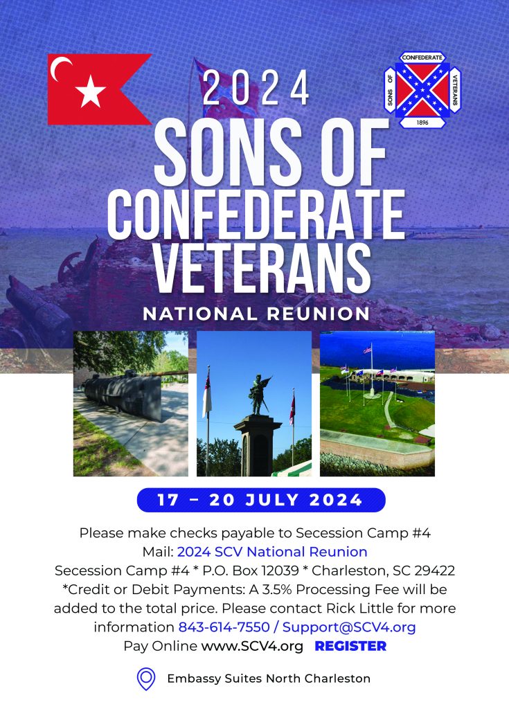 Sons of Confederate Veterans 2024 National Reunion Sons of Confederate Veterans 2024 National Reunion