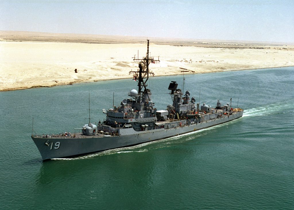 The USS Tattnall (DDG-19)